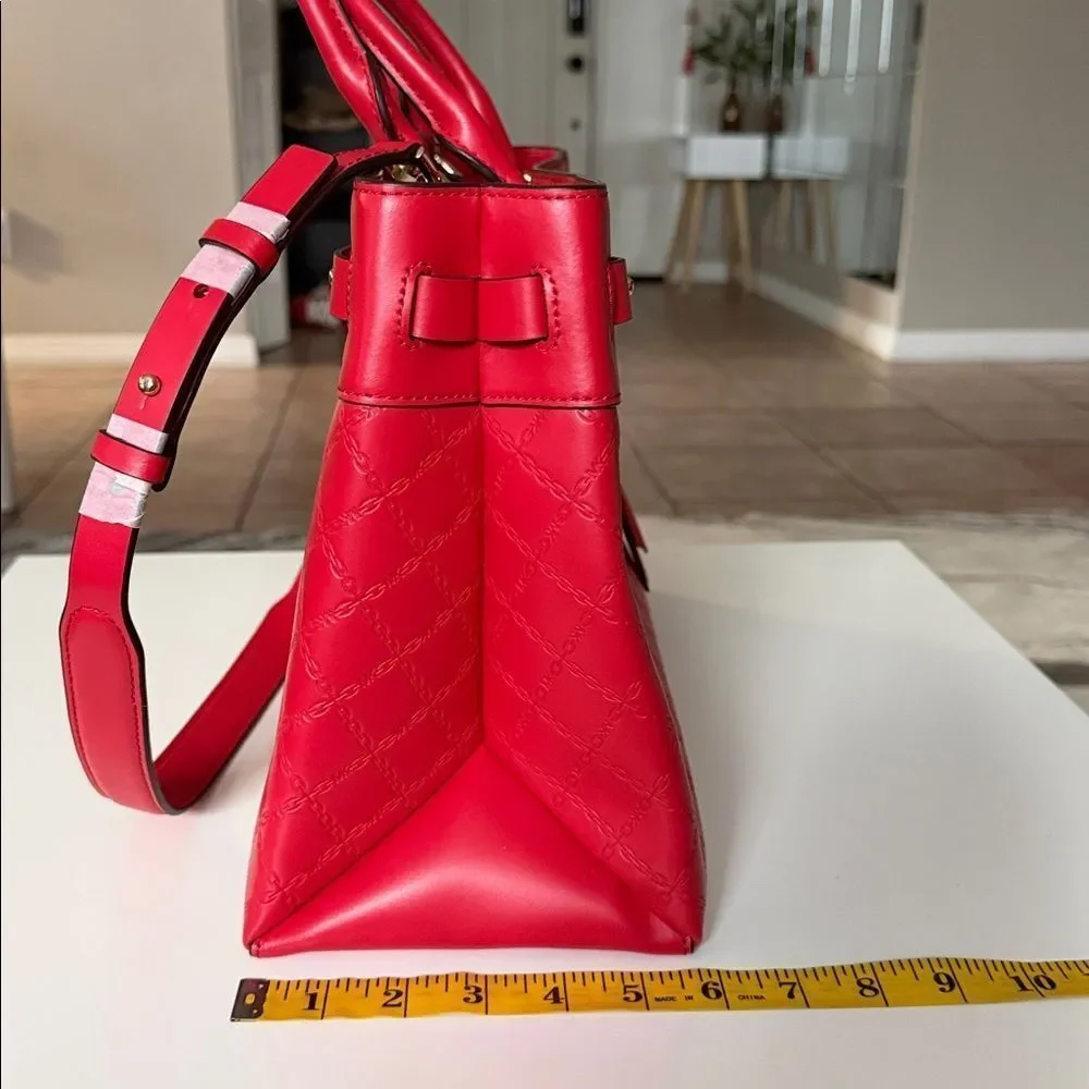 NWOT MICHAEL Michael Kors Red Satchel